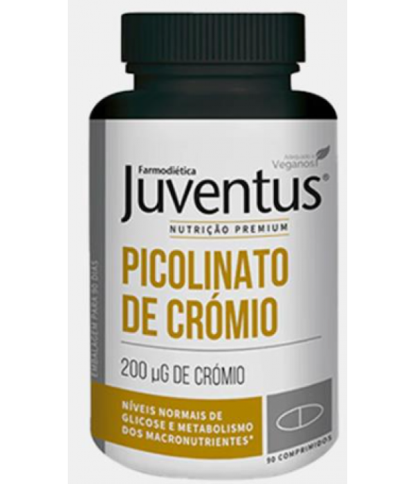 Juventus Premium Picolinato de Crómio - 90 Comprimidos 